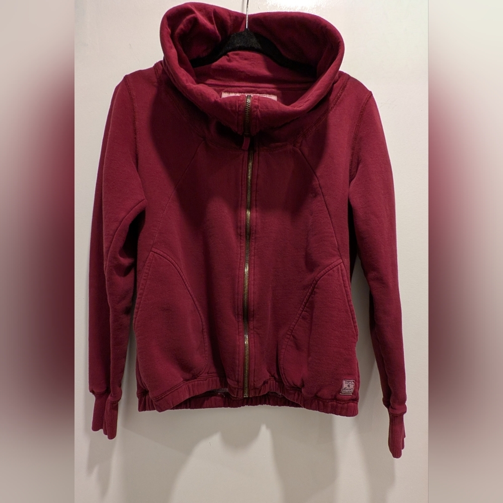 Garcia Jeans Funnel Neck Zip Up Sweatshirt